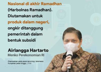 Gelar Harbolnas, Pemerintah Siapkan Subsidi Rp500 Miliar