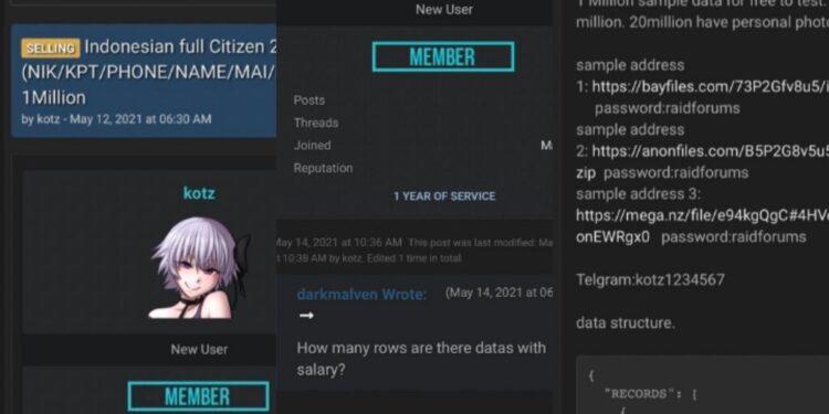 Kinerja BSSN Dipertanyakan atas Bocornya Ratusan Juta Data Penduduk Indonesia