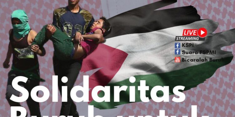 Buruh KSPI Peduli Palestina