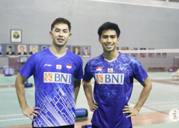 Ganda Putra Indonesia Belum Terhentikan di Pembukaan Spain Masters