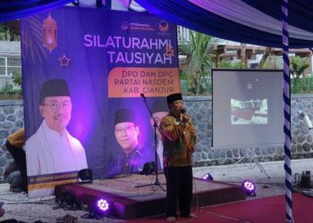 DPD Partai Nasdem Cianjur Gelar Tausiah di Akhir Ramadan