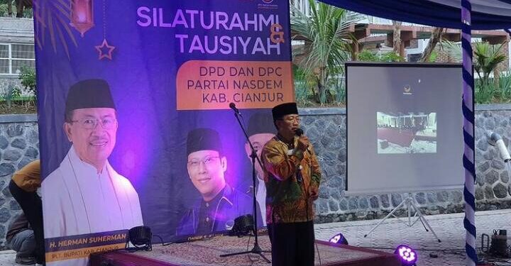 DPD Partai Nasdem Cianjur Gelar Tausiah di Akhir Ramadan