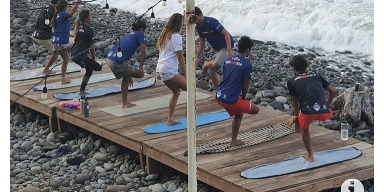 Tim Selancar Indonesia Berebut Tiket Olimpiade di El Salvador