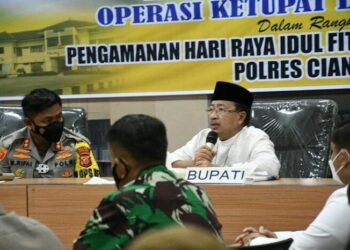 Rakor Operasi Ketupat 2021, Bupati Cianjur Singgung Kenaikan Angka Covid-19