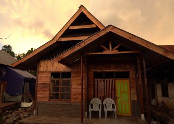 Bakrie Amanah Bangun 75 Rumah di Mamuju Berkonsep Recycle House