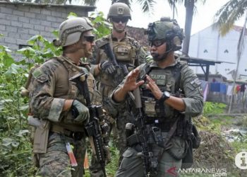 Marinir Indonesia dan AS Latihan Pembebasan Sandera