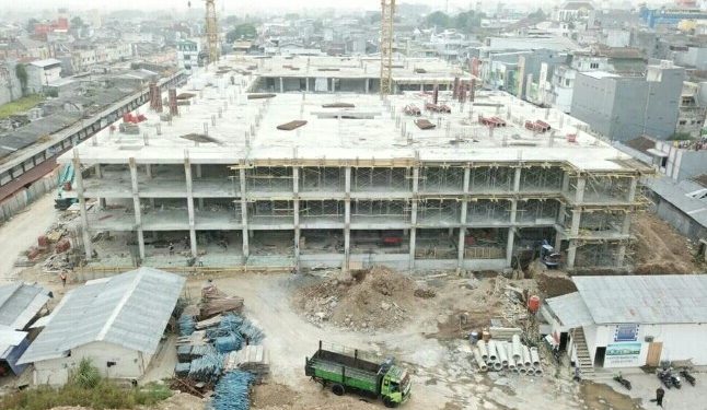 Pemkot Sukabumi Memastikan Proyek Pasar Pelita Rampung Bulan Juni Ini