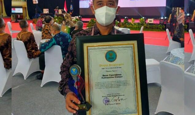 Bupati Cianjur Apresiasi Kades yang Menerima Penghargaan dari BNN