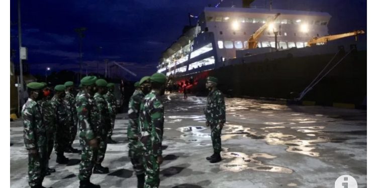 56 Prajurit Satgas Pamrahwan Papua Barat Siap Jaga Kaimana