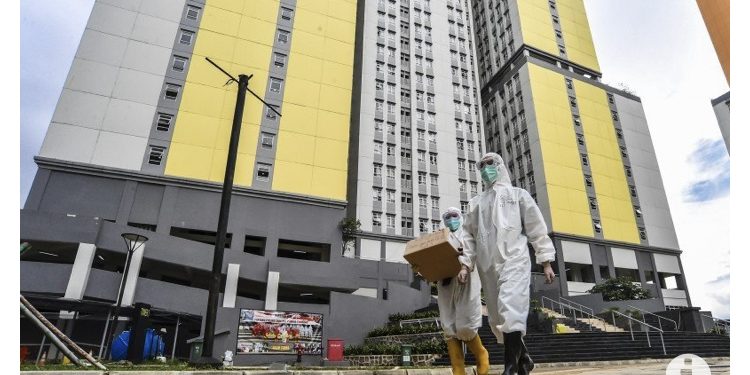 2.669 Pasien Covid-19 dirawat di RS Wisma Atlet Kemayoran