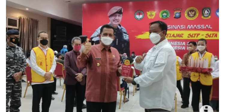 BIN Fasilitasi Vaksinasi Covid-19 Pelajar di Kepri