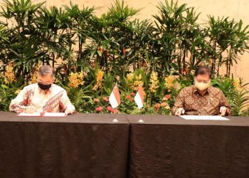 Fokus Pertemuan Menko Perekonomian dengan Menteri Perdagangan dan Industri Singapura