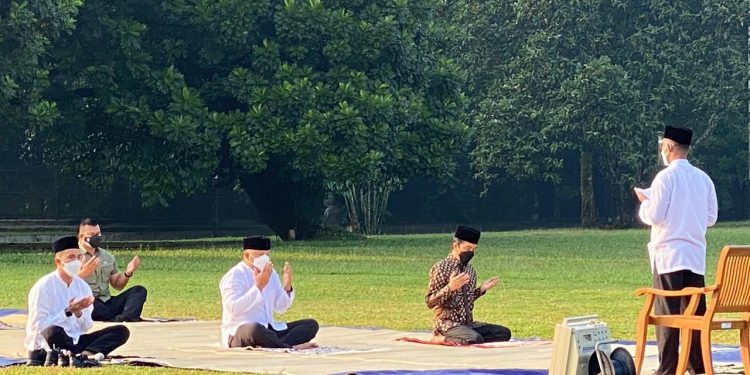 Presiden di Hari Raya Iduladha: Covid-19 Adalah Ujian yang Sungguh Berat