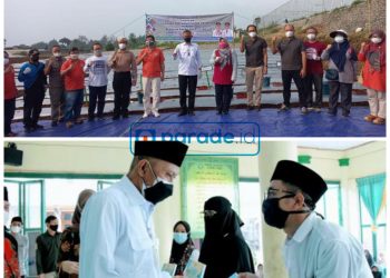 Kekurangan Vaksin, Pemkab Cianjur Launching Program Tani dan Pemberian Insentif Guru