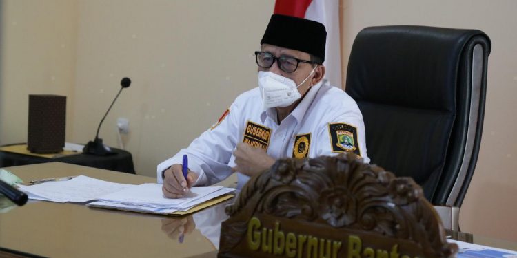 Lawan Hoax Covid-19, Wahidin Halim Minta Kepsek Se-Banten Jadi Relawan