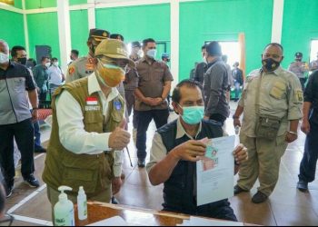 Kabupaten Cianjur Menjadi Daerah Pertama yang Menyalurkan Bantuan Saat PPKM