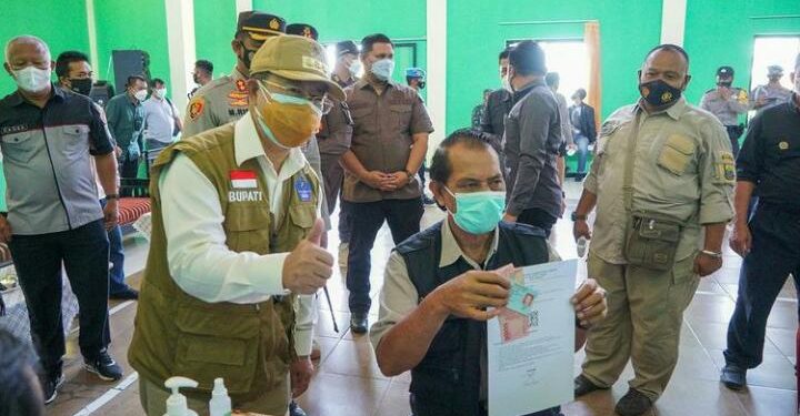 Kabupaten Cianjur Menjadi Daerah Pertama yang Menyalurkan Bantuan Saat PPKM
