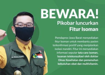 Gubernur Jabar Gratiskan Obat bagi Para Pasien Isolasi Mandiri