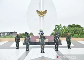 Danlanud Supadio Ajak Prajurit Bantu Masyarakat di Tengah Pandemi