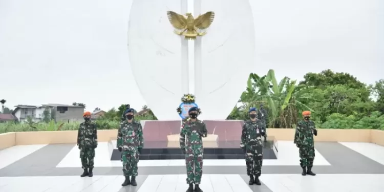 Danlanud Supadio Ajak Prajurit Bantu Masyarakat di Tengah Pandemi