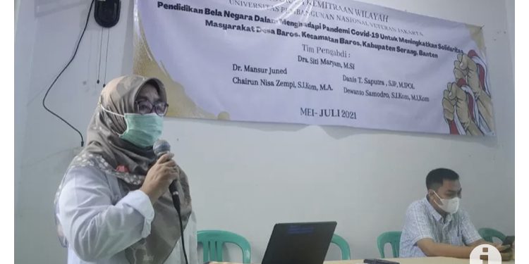 UPNVJ: Karang Taruna Jaga Keluarga dari Covid-19 Wujud Bela Negara