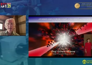 Mahasiswa Baru UI 2021 Dapat Kuliah Umum Peraih Nobel Bidang Fisika