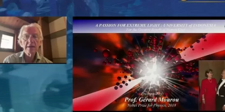 Mahasiswa Baru UI 2021 Dapat Kuliah Umum Peraih Nobel Bidang Fisika