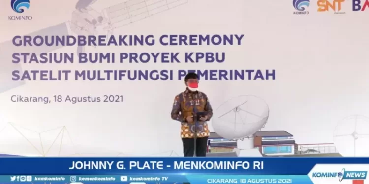 Stasiun Bumi Satelit SATRIA-1 Mulai Dibangun