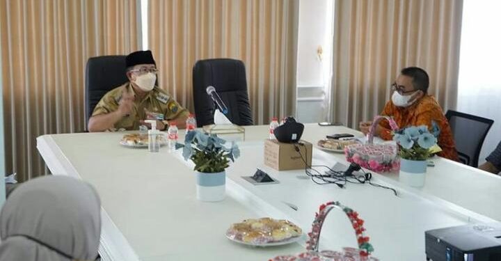 Masyarakat Ekonomi Syariah (MES) Cianjur Audiensi dengan Bupati