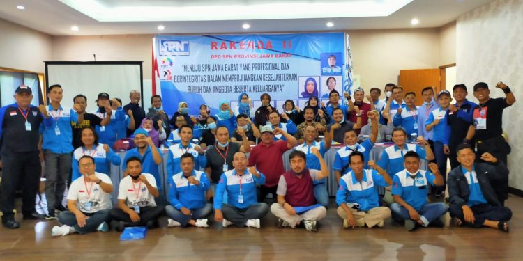 Serikat Pekerja Nasional (SPN) Jabar Tegaskan Tolak Omnibus Law tanpa Kompromi