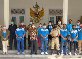 Pangkomda Laskar Nasional Jabar Bertemu Wakil Bupati Sukabumi, Peduli Buruh