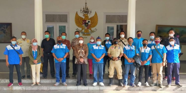 Pangkomda Laskar Nasional Jabar Bertemu Wakil Bupati Sukabumi, Peduli Buruh