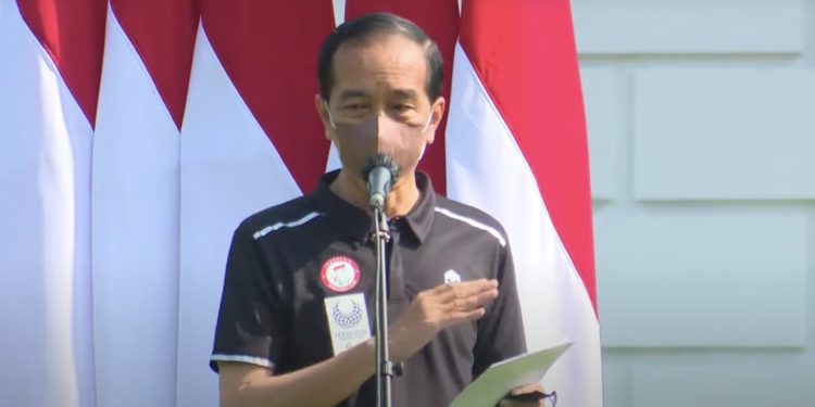 Presiden Sambut Atlet Paralimpiade Tokyo 2020 yang Telah Tiba di Indonesia