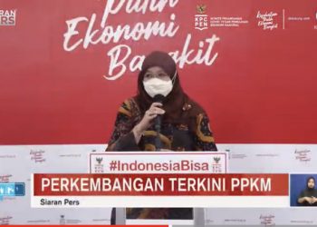 Kasus Covid Terkonfirmasi per 1 September 2021