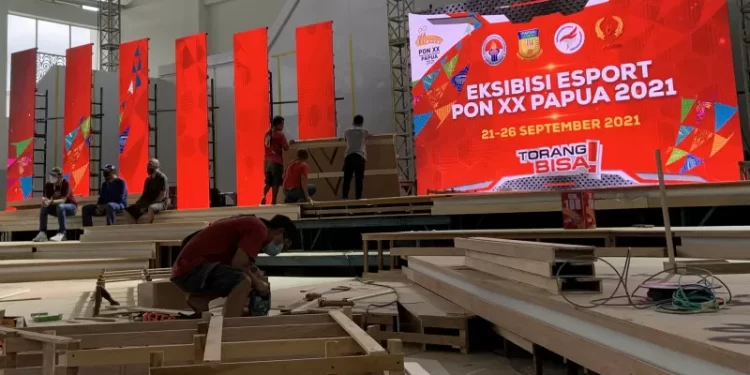 Mengintip Arena Pertandingan Esport PON Papua