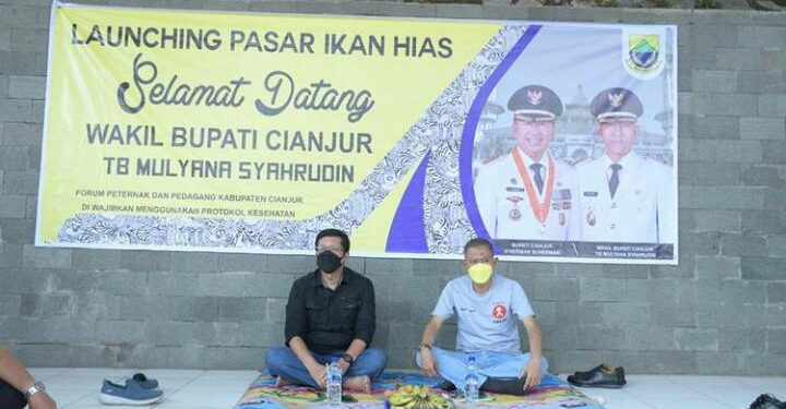 Resmikan Pasar Ikan Hias, Ini Harapan Wabup Cianjur