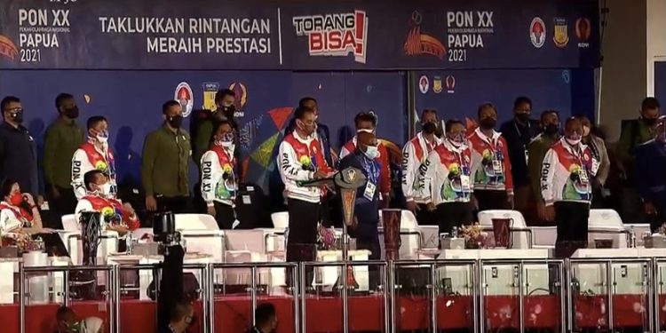 PON XX Papua Dibuka oleh Presiden Jokowi