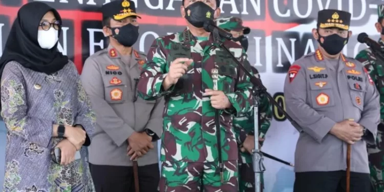 Kasus Covid-19 Menurun, Panglima TNI Ingatkan Tetap Waspada
