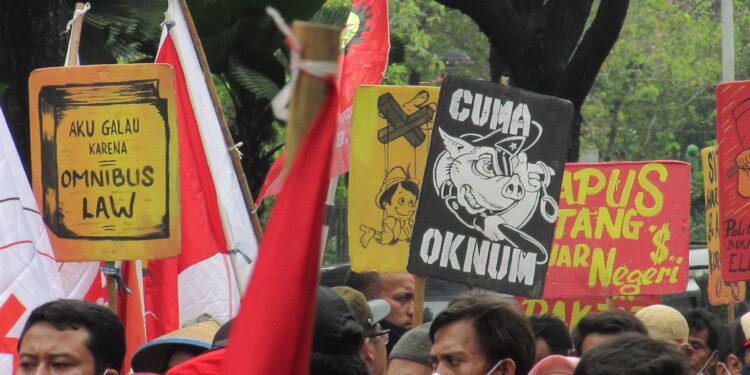 [In Picture] Unjuk Rasa GEBRAK di Hari Sumpah Pemuda