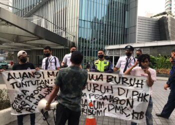 Geruduk Inalum, Mahasiswa Peduli Buruh Tuntut Dirut dan Direktur Pelaksana Dicopot