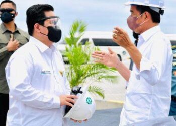 Menteri Erick dan Presiden Meresmikan Penggabungan Pelindo Menjadi PT Pelabuhan Indonesia