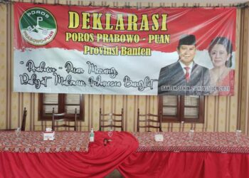 Deklarasi Poros Prabowo-Puan di Banten, Koordinator: Keduanya The Real Leader
