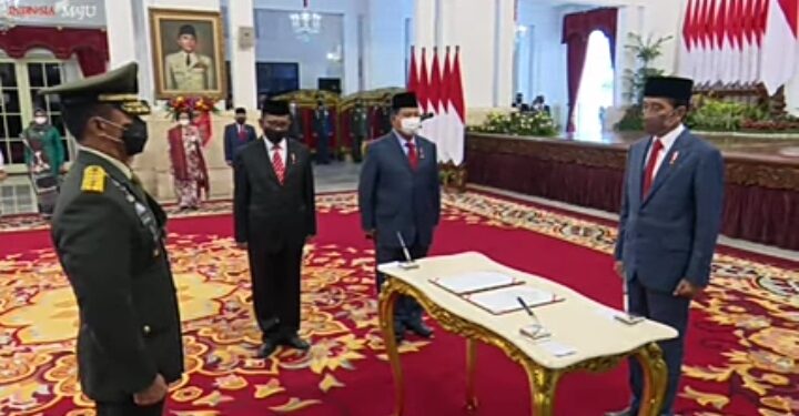 Sah! Andika Perkasa Jabat Panglima TNI