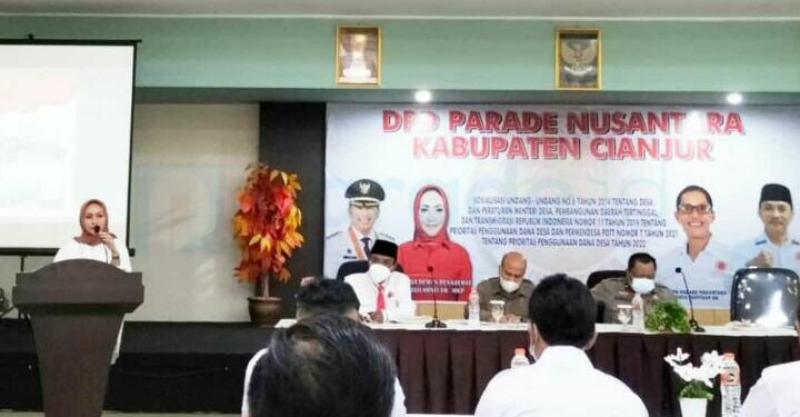 DPD LBH Parade Nusantara Cianjur Melakukan Sosialisasi Permendes dan UU Desa