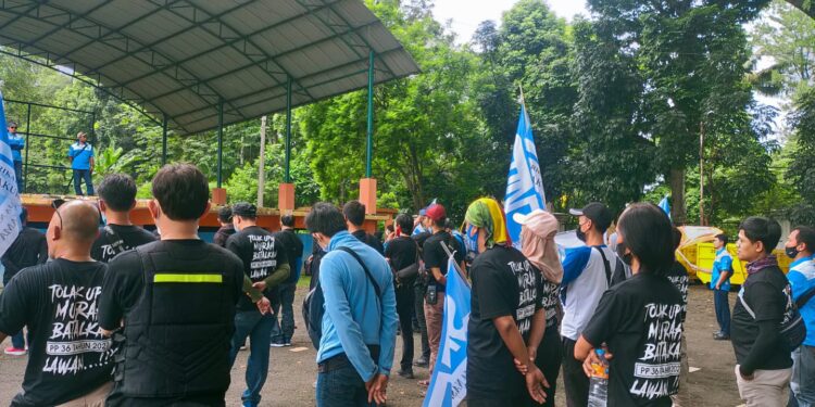 Aksi di Lebih 300 Titik, KSPI Tuntut Kenaikan UMK Seluruh Indonesia