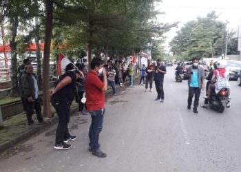 BMI Kawal Mahasiswa Papua yang Memperingati Hari HAM Dunia di Makassar