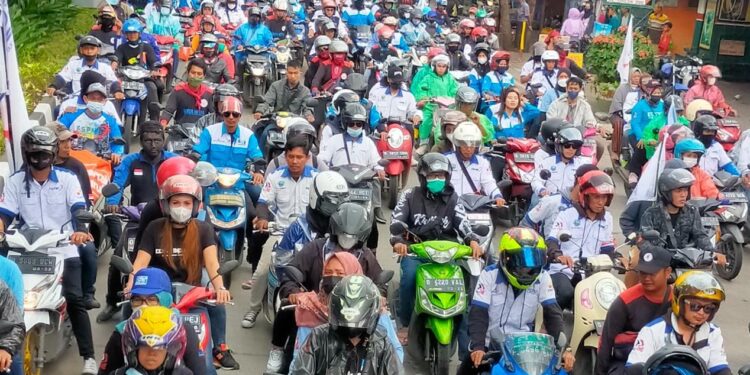 Unjuk Rasa Buruh SPN dan FSPMI Selama Lima Hari di Daerah Jabar