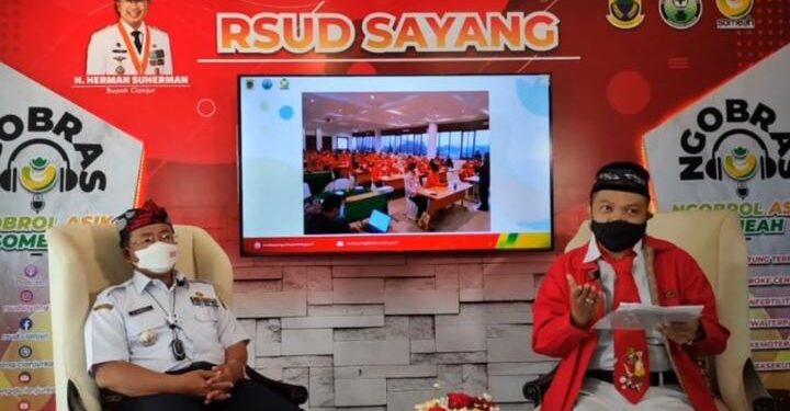 RSUD Sayang NGOBRAS Bersama Bupati Cianjur, Herman