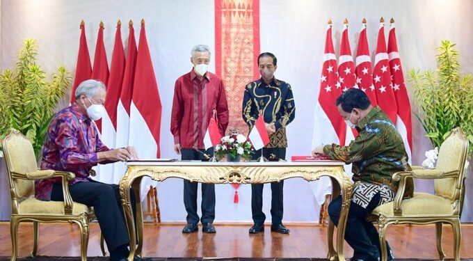 Pertemuan Presiden dengan PM Singapura Capai Beberapa Kesepakatan