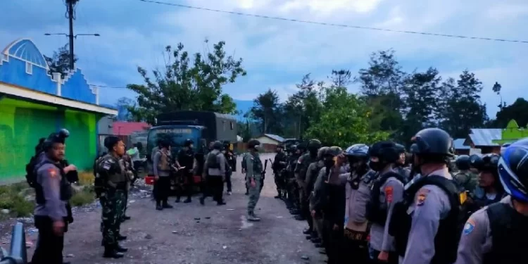 TNI Siagakan Dua SSK Bantu Redam Bentrok Antarwarga di Jayawijaya